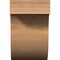 Ekena Millwork Del Monte Smooth Rafter Tail, Western Red Cedar, 3 1/2"W x 6"H x 12"L RFT04X06X12DEL00SWR - alternate 2